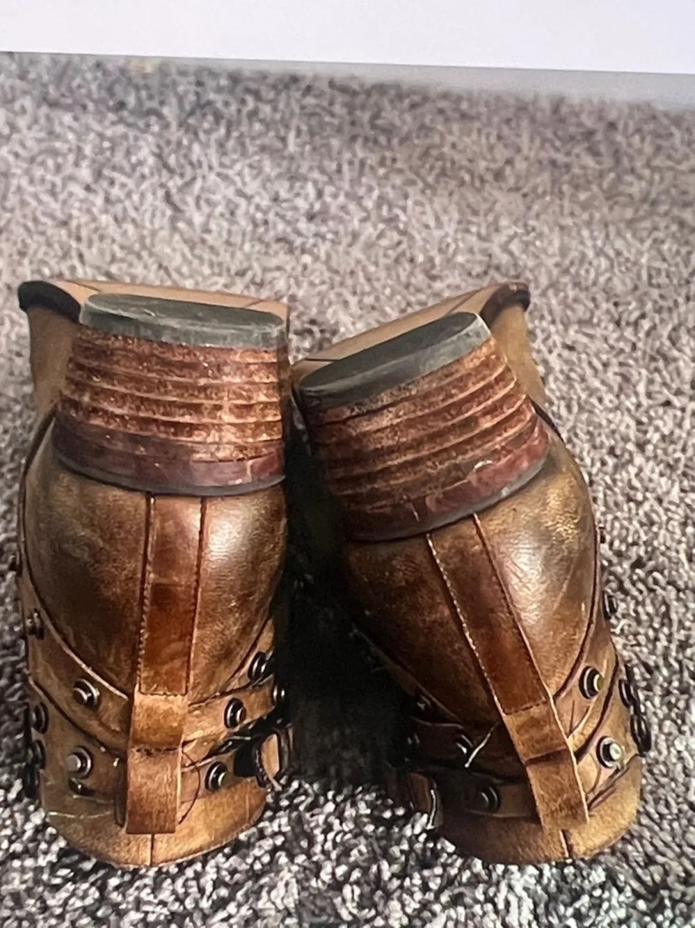 Leather stack heel
Booties - Picture 6 of 10